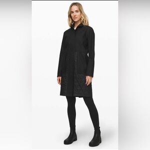 NWT Lululemon Roam Far Wool Coat
Heathered Black / Black size 8